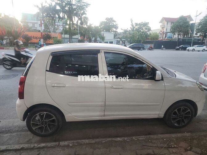 Kia Morning 2012 Số sàn Trắng 18 vạn km
