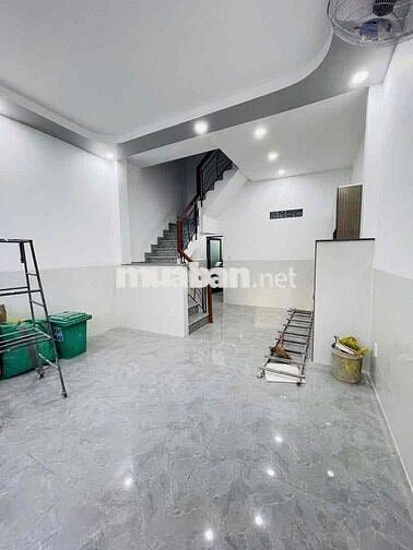 Cho thuê nhà nguyên căn 1 trệt lầu Mới Hẻm 4m có sân P Hiệp Bình Chánh