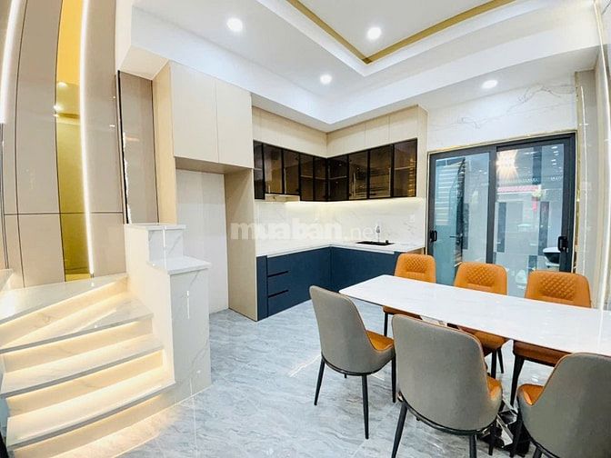 Nhà đẹp 4 tầng full nội thất cao cấp - 4PN 5WC - Giá 7.5 tỷ