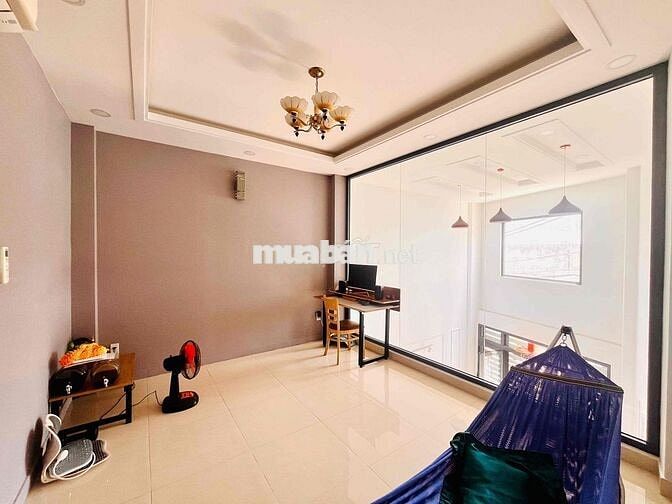 Cho thuê nhà hxh - 1 trệt 1 lửng 2 lầu sân thượng - Nguyễn Văn Đậu