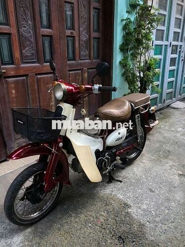 Honda Cub 50cc Đỏ Trắng