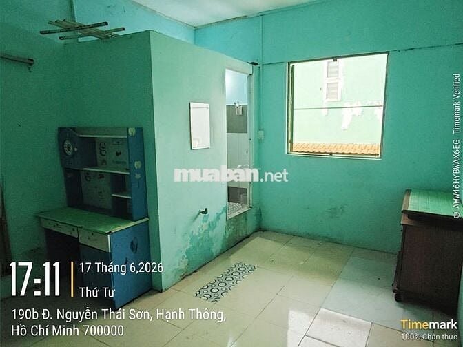 PHÒNG TRỌ GẦN IUH - ĐỐI DIỆN CHỢ GÒ VẤP