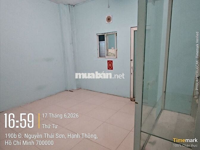 PHÒNG TRỌ GẦN IUH - ĐỐI DIỆN CHỢ GÒ VẤP
