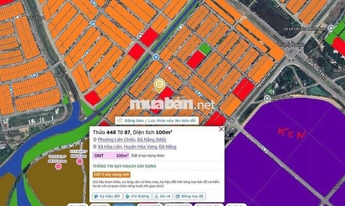 BÁN TĐC HÒA LIÊN 5, Đg 5m5 , Hòa Liên 11, 100m vuông vứt đất đẹp