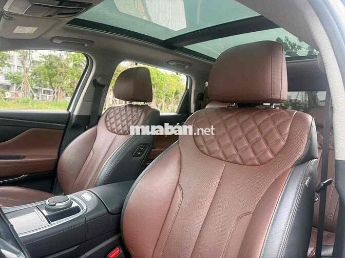 Hyundai Santafe 2022 full xăng 36.000km Trắng