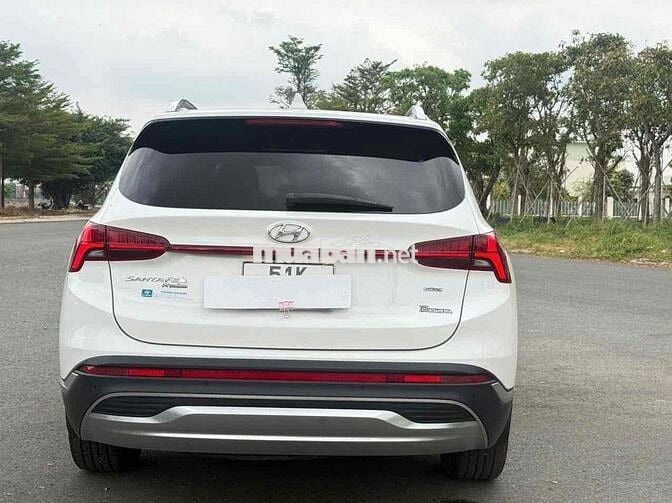 Hyundai Santafe 2022 full xăng 36.000km Trắng