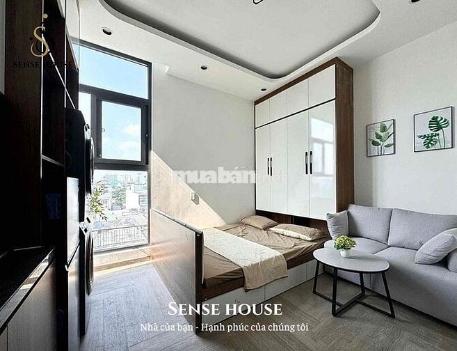 Studio mới 28m2 | Full nội thất, Luỹ Bán Bích, ĐH Hồng Bàng, 5tr3