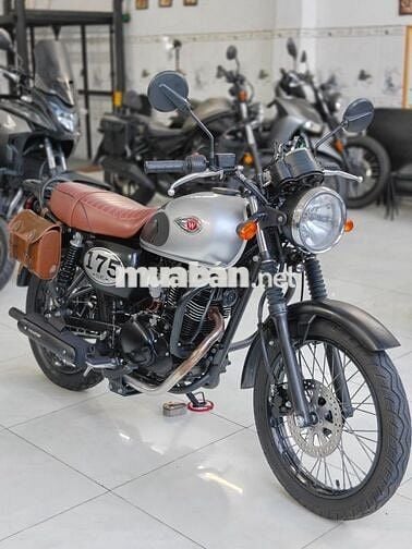 Kawasaki W175 2019 Bạc Zin êm Keng
