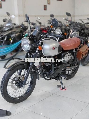 Kawasaki W175 2019 Bạc Zin êm Keng