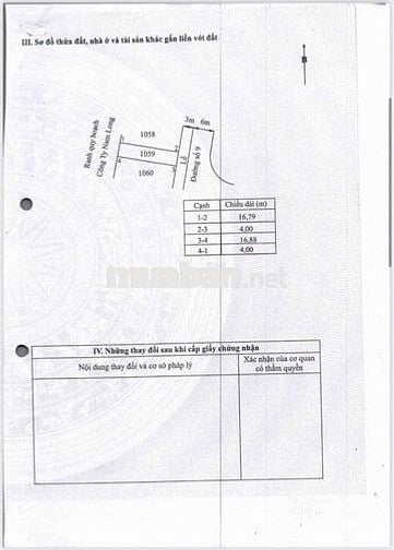 cần bán gấp lô đất Long Hoà, DT 67,7m², sổ sẵn