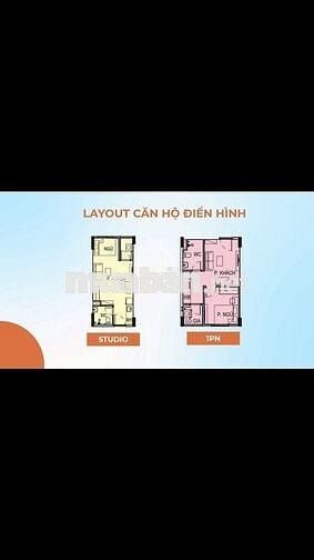 Bán Studio, 1 ngủ Vinhomes giá rẻ, gần trường, công viên, số lượng ít