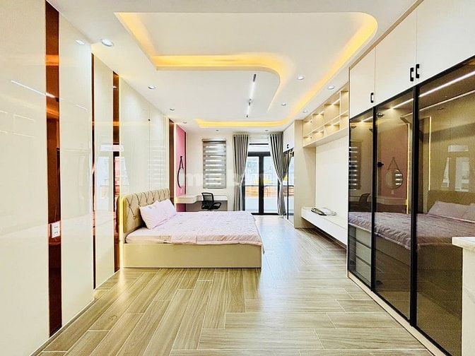 Nhà mới 4x20m 1 trệt lửng 4 lầu st 6PN 9WC có thang máy - Giá 15 tỷ Tl