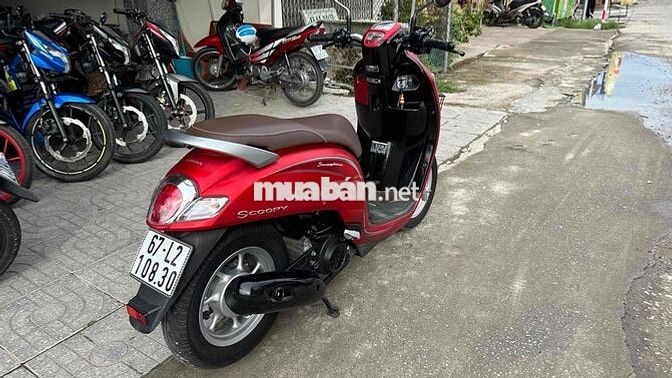 Honda Scoopy 2018 Đỏ đen ( hỗ trợ góp )