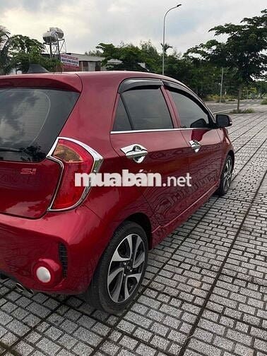 Kia Morning 2016 Số tự động màu Đỏ