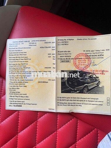 Toyota Zace GL 2004 Xanh rêu Số sàn