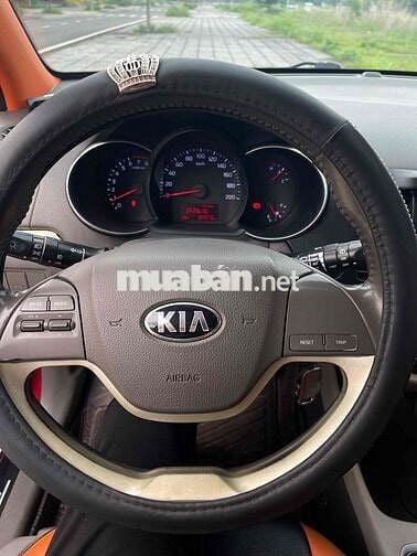 Kia Morning 2016 Số tự động màu Đỏ