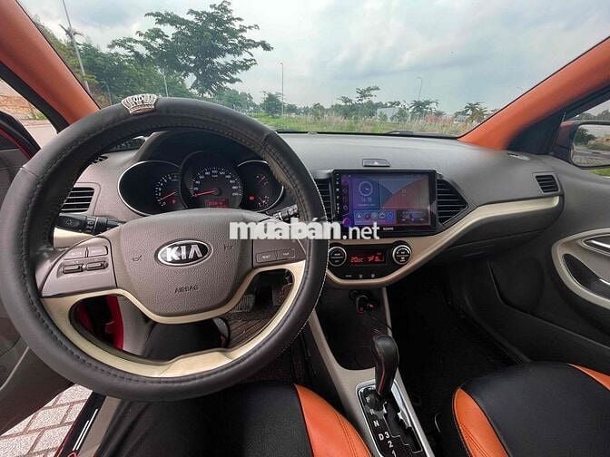 Kia Morning 2016 Số tự động màu Đỏ