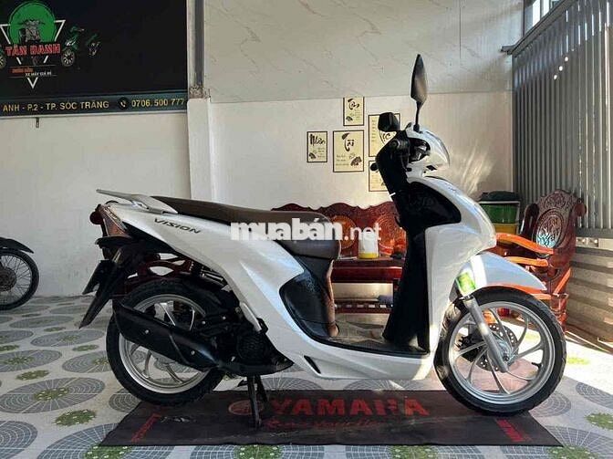 Honda Vision 2024 Trắng 10.000 km