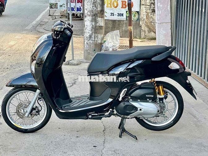 Honda Scoopy 2025 Đen bóng phuoc Ohlins