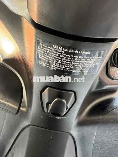 Honda Vision 2024 Trắng 10.000 km