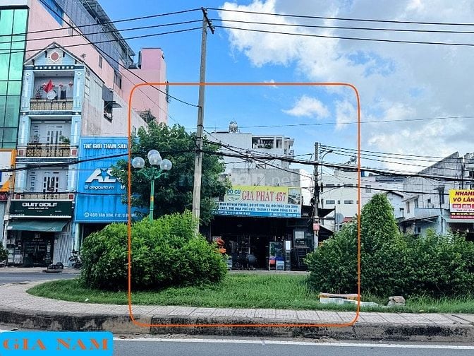BÁN NHÀ GÓC 2 MẶT TIỀN KINH DOANH : 457 TÂN SƠN - P. 12 - Q. GÒ VẤP 