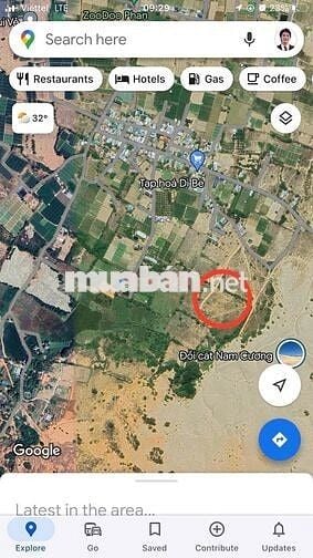 Bán đất tại KDL đồi cát Nam Cương, TP. Phan Rang, diện tích 2000 m2