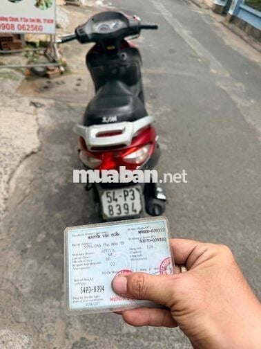 SYM Attila 110cc 2009 Đỏ Đã qua sử dụng
