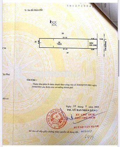 Ngân hàng thanh lý tài sản: 13 Đường D10, P. Tây Thạnh, Q. Tân Phú