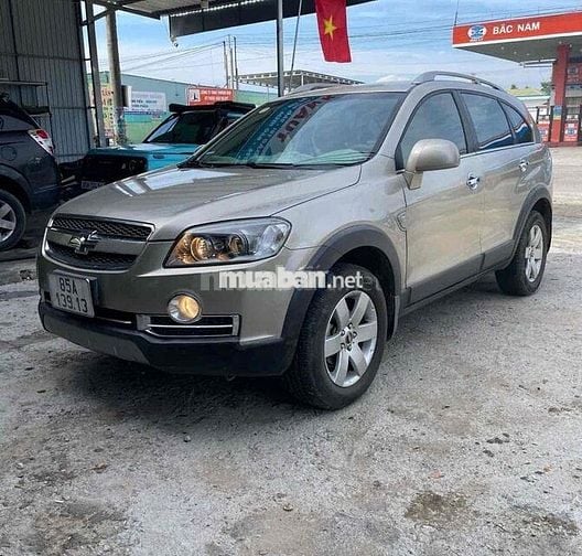 Chevrolet Captiva 2010 Vàng cát 80k km