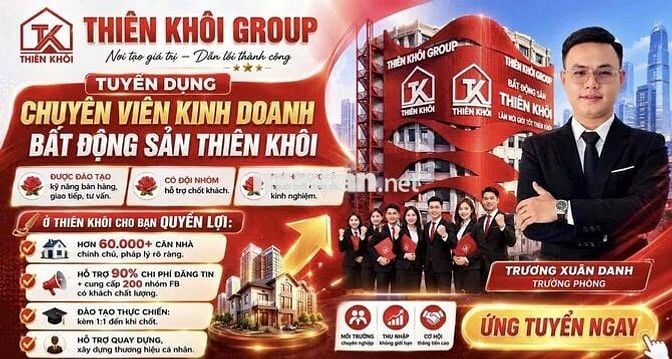 🌹HOA HỒNG 3%/VỤ - TUYỂN CVKD NHÀ PHỐ🏡