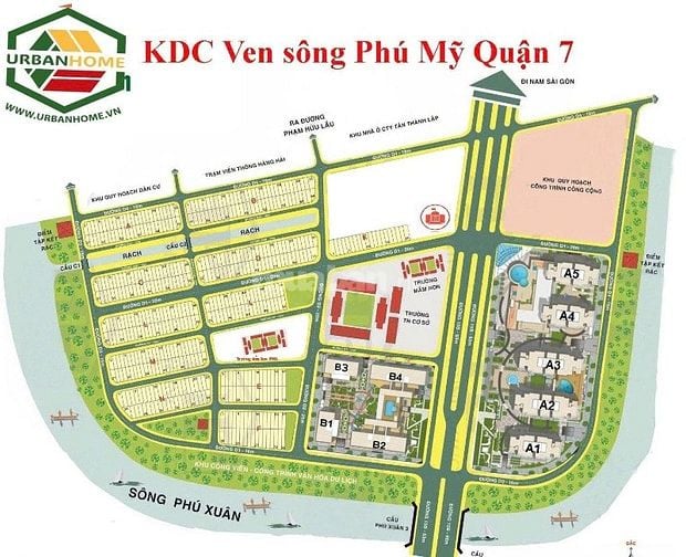 Đất tđc phú mỹ 5x18 view công viên giá 7.99 tỷ sổ hồng