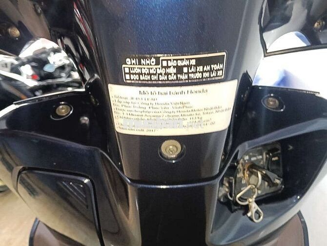Honda Lead Fi 2017, zin đẹp,bs65