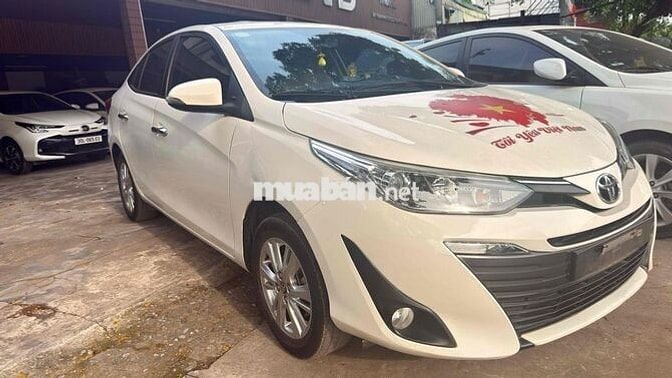 Toyota Vios G 2019 Trắng 122526 km