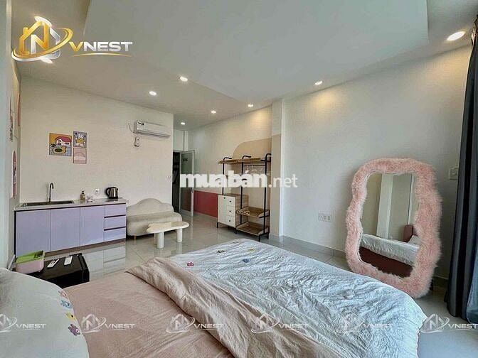 CĂN HỘ BANCONG_RỘNG RÃI_THOÁNG MÁT_SẠCH SẼ_FULL NỘI THẤT_THANG MÁY