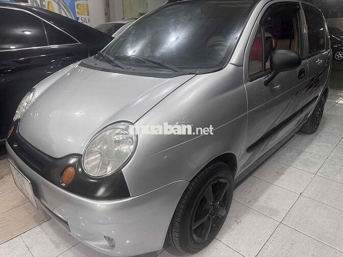 Daewoo Matiz Bạc 5 chỗ Xăng