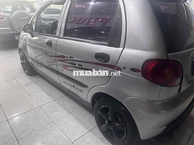 Daewoo Matiz Bạc 5 chỗ Xăng