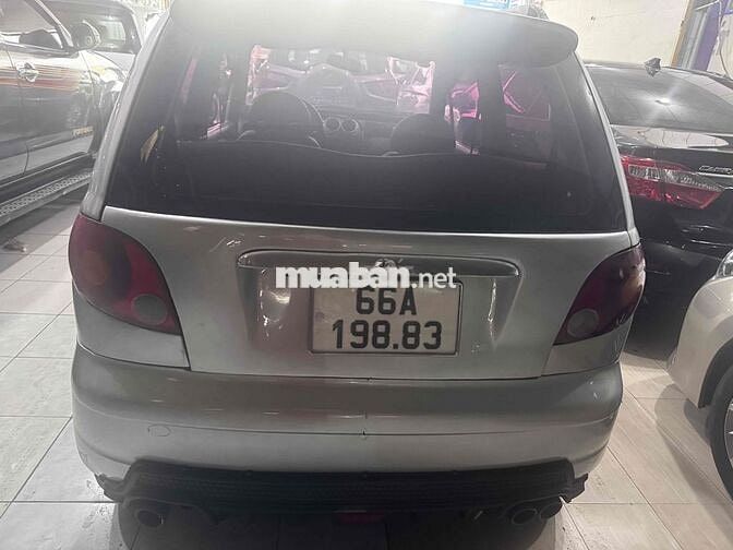 Daewoo Matiz Bạc 5 chỗ Xăng
