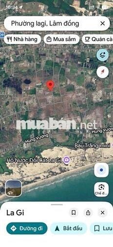 Đất MT gần biển 1011m2 Phường Lagi, Lâm Đồng, Bình Thuận Cũ