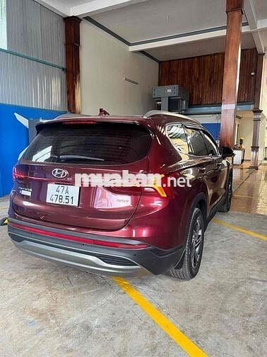 Hyundai SantaFe 2022 Máy Dầu 97000 km Đỏ