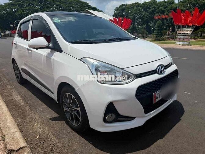 Hyundai i10 AT 2020 Trắng Tự động 55756 km