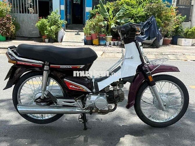 Honda Dream màu Nâu Trắng Hàn Quốc