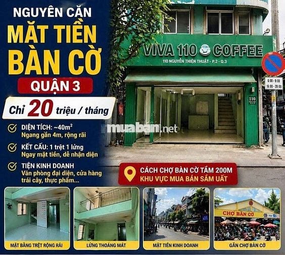 CHO THUÊ NGUYÊN CĂN QUẬN 3 - HẺM/MẶT TIỀN - NHÀ CHÍNH CHỦ GIÁ CỰC TỐT