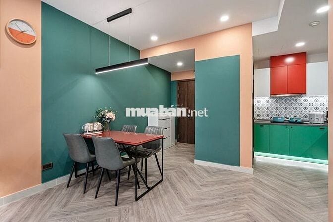 Cho thuê căn hộ SaiGon Royal, 2PN view sông Sài Gòn & Bitexco, 24 tr