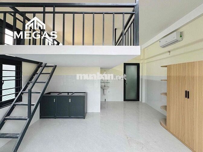 Phòng có gác ngay Đặng Thuỳ Trâm, Bình Thạnh rộng 30m2 gần ĐH Văn Lang