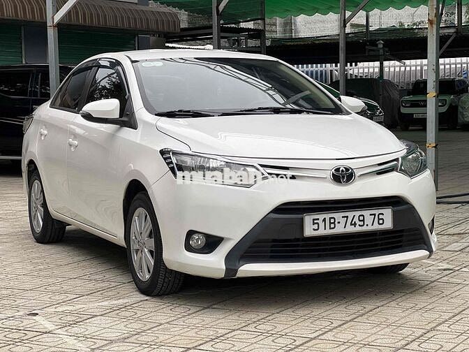 Toyota Vios E CVT 2017 Số tự động Trắng