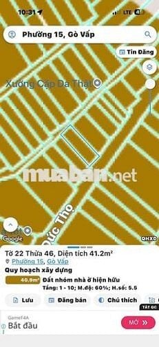 Bán nhà Gò Vấp 3,7 x 12 giá 4,650, SHR, hẻm 4m