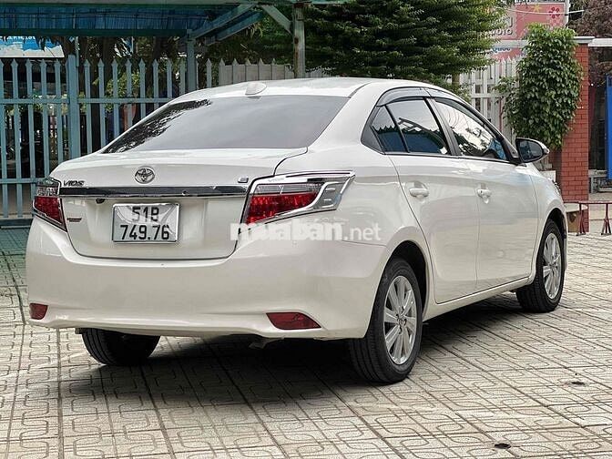 Toyota Vios E CVT 2017 Số tự động Trắng
