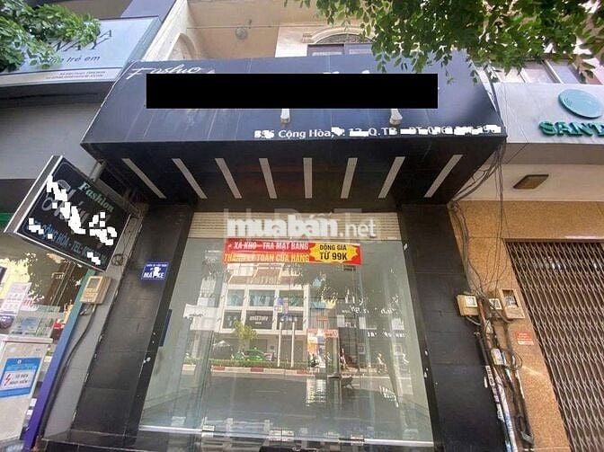 Cho thuê nhà Mặt Tiền Cộng Hòa, P.13, Tân Bình -Diện tích 5.2x11m