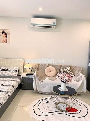 cho thuê căn hộ 2pn Goldora plaza chỉ 10tr