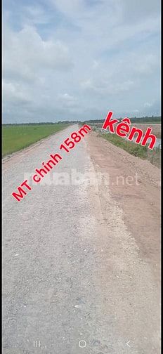 Đất chỉ có 186 nghìn/1m2, 2MT đường nhựa, Thủ Thừa, giáp Bến Lức, LA